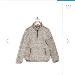 Thread and Supply Quarter Zip Fleece Pullover NWOT